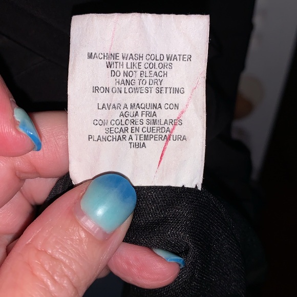 Vintage Pink and black mini dress small - Picture 6 of 7